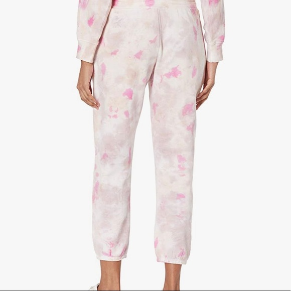 THE DROP Multi Tie Dye Fleece Drawstring Sweatpants Jogger’s. Size-L - Picture 3 of 11